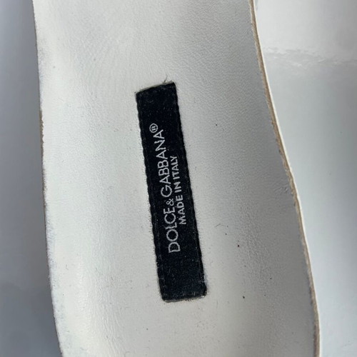 Dolce & Gabbana leather sneakers like new, size EU 38 (real 37)