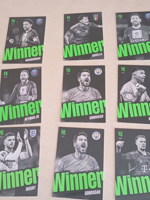 Football cards like new