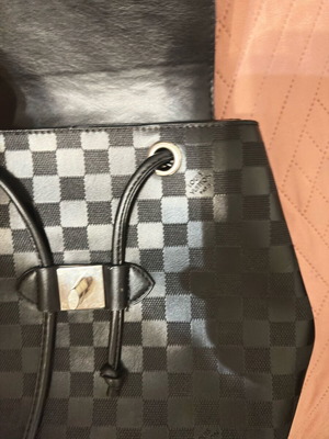 Louiviton backpack bag new, black authentic