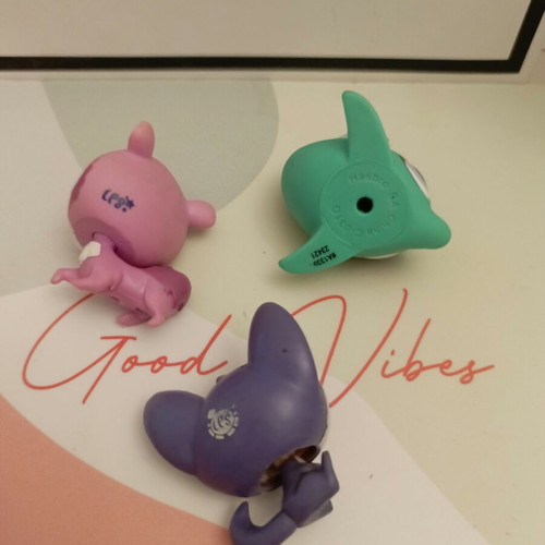 Littlest Pet Shop figures lot of 3 used, original Hasbro