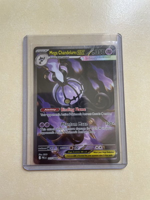 Pokémon TCG Pitch Black Mega Chandelure EX ειδική εικονογράφηση σαν καινούργιο