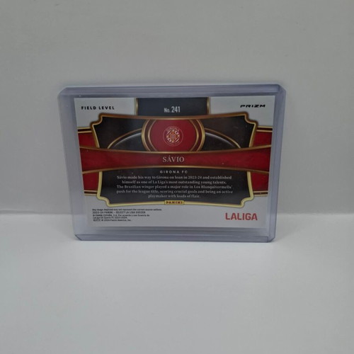 Panini Select La Liga 2023-24 Field Level Savio #241 Multi-Color Prizm card like new
