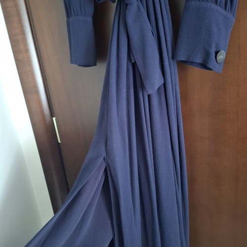 Massimo Dutti maxi dress new, navy, size 36 EU