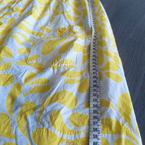 Pepe Jeans halterneck dress new, white and yellow cotton mini