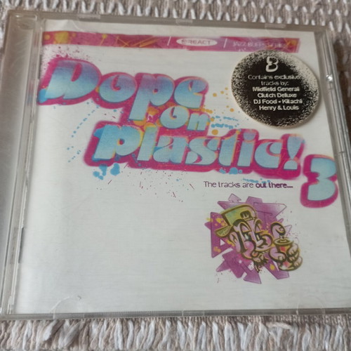 Dope on Plastic! 3" CD like new, electronic collection