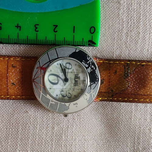 Alviero Martini 1A Classe Geo Map women's watch quartz like new with box