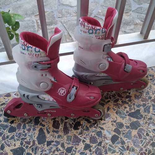 Roller skates with adjustable size 36-40