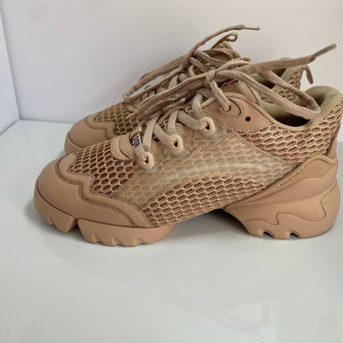 Christian Dior D-Connect sneakers used, size 37.5, beige