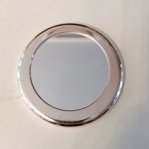 Vintage Lancaster Bag Mirror used, 8cm diameter