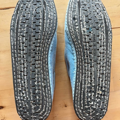 Piedaterre ballerinas blue velour used, size 36