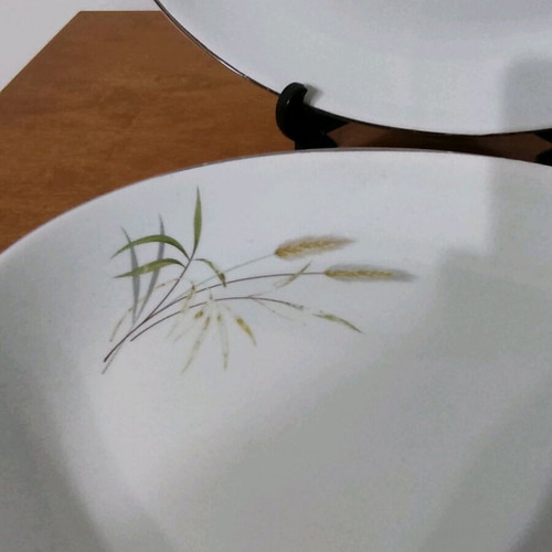 Oval serving platters KERAMIKOS used, classic design