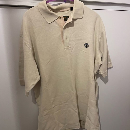 Timberland Polo shirt used, comfortable fit, size M, beige