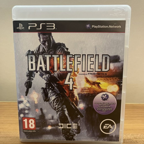 Battlefield 4 PS3 game used, complete with booklet