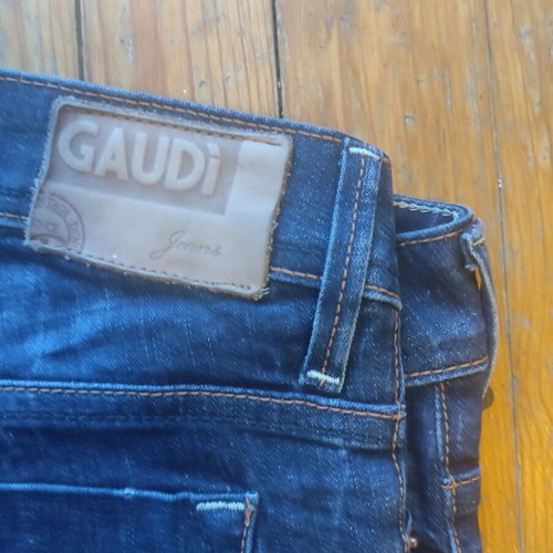 Gaudi dark blue tight women's jeans size 27 like new