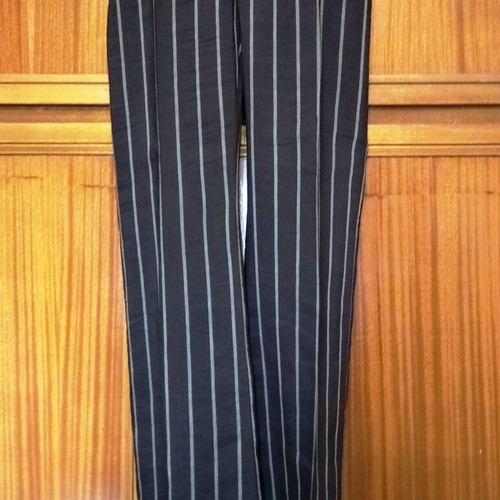 Brown chocolate striped suit with pockets Zara Woman size 38 like new