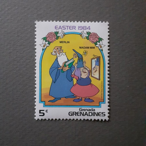 Grenada Grenadines Walt Disney Easter 1984 set of 6 stamps