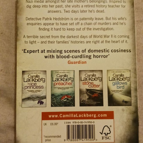 Camilla Lackberg The Hidden Child crime novel like new