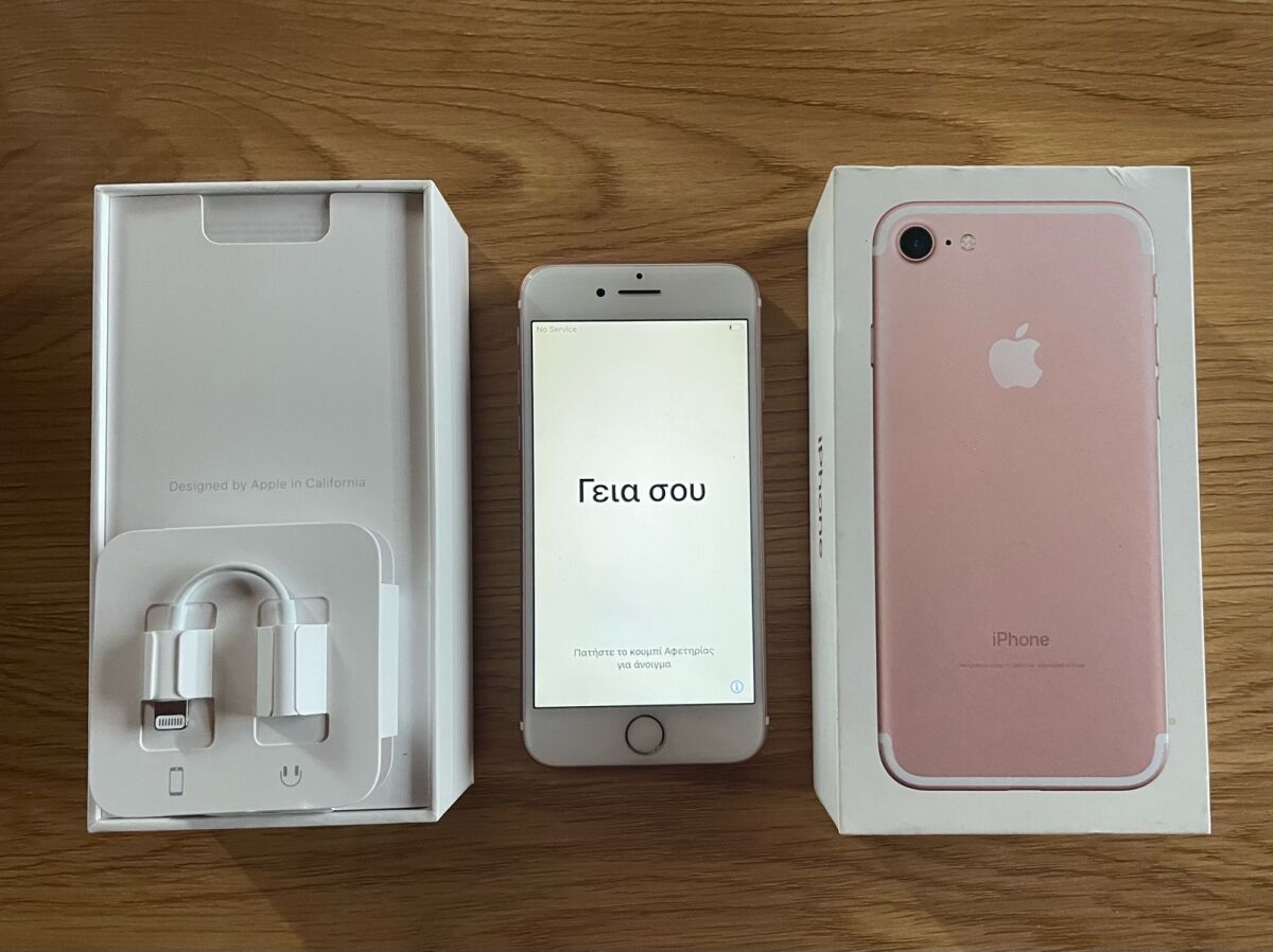 Apple iPhone 7 32GB pink like new,… - € 83,00 - Vendora.cy
