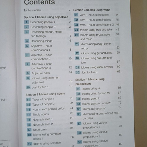 Test Your Idioms book like new, self-study edition