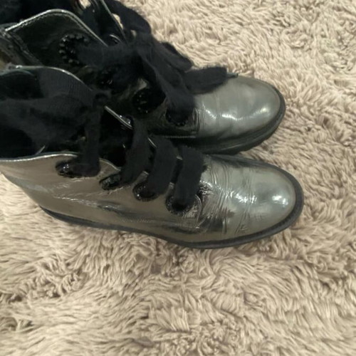 Kennel & Schmenger metallic boots used, size 39