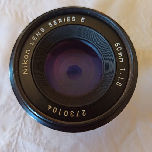 Nikon 50mm f1.8 AI-S manual focus lens