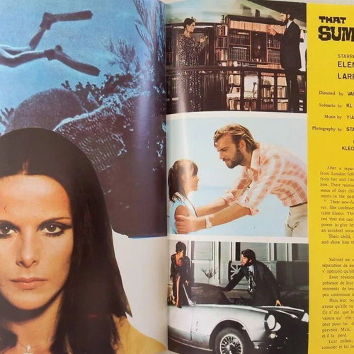 That Summer advertising poster like new 29x21 Elena Nathanael