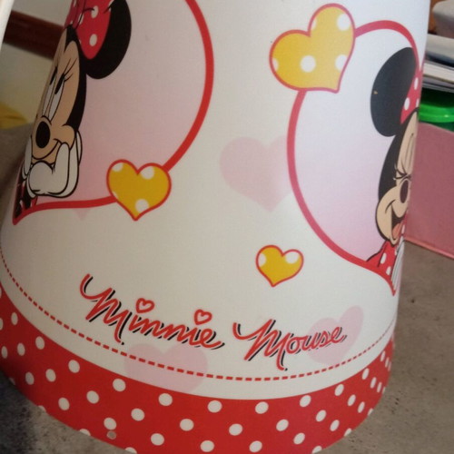 Minnie Mouse ceiling light like new children's