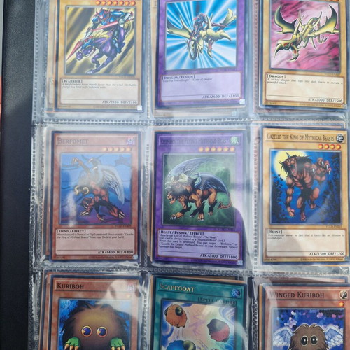 Yu-Gi-Oh album new with authentic cards