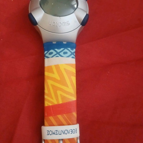 Swatch watch used Athens 2004 Olympic games unisex