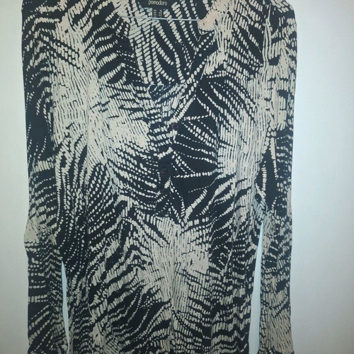 Viscose shirt like new, black and beige, size XXL