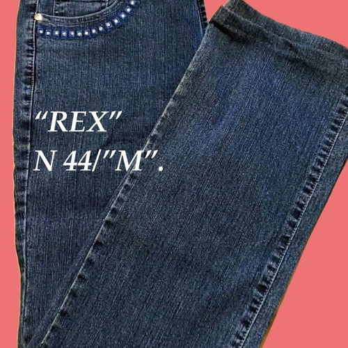 Jeans Rex women's size 44/M like new, blue