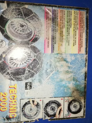 Car snow chains new condition