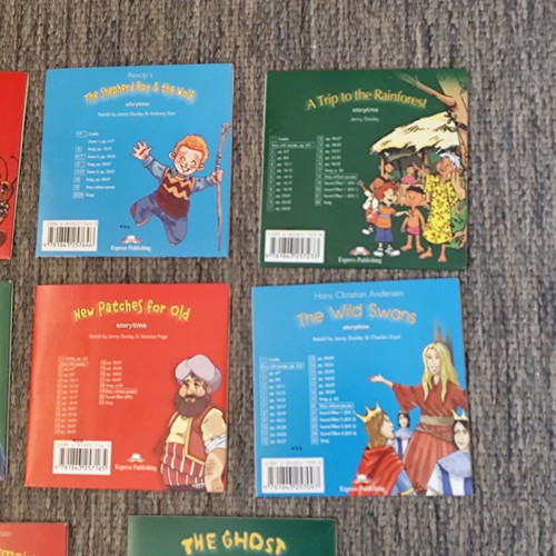 Storytime Audio CD σετ καινούργιο, Express Publishing, 8 τίτλοι