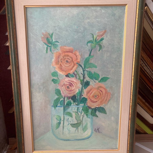 Paintings new, pack of 4, 40x60 handmade