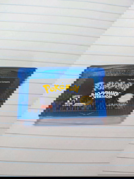 Sapphire Pokemon Κασέτα GBA Cartridge Game Boy Nintendo Advance SP Πόκεμον DS Pokémon Pikachu Retro