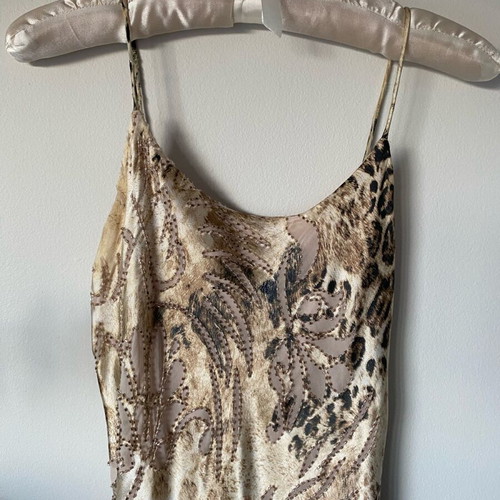 Evening dress like new, multicolored, size XS