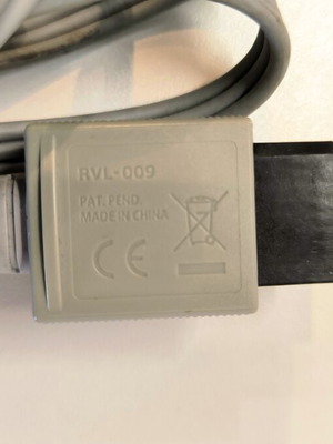 Nintendo Wii AV Cable RVL-009 used composite video and audio