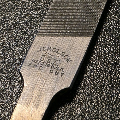 Nicholson 2ND CUT silversmith files new, pack of 3