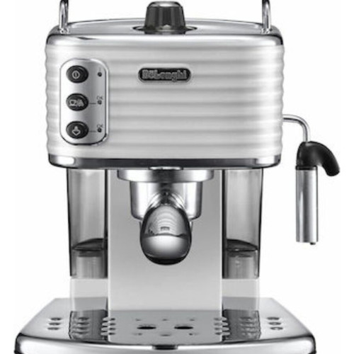 De'Longhi Scultura ECZ 351.W Espresso Machine like new, 1100W, 15 bar