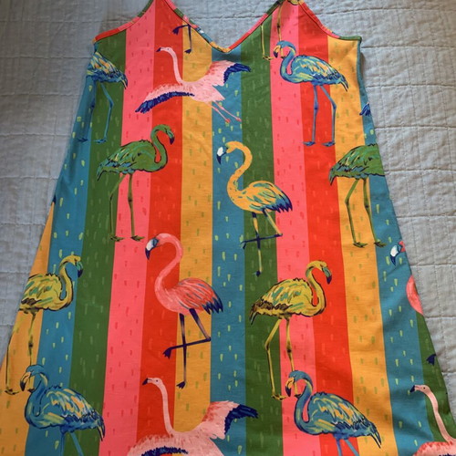 Flamingo camis dress size Small, new, Shein