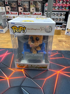Funko Pop Disney Pluto on the PeopleMover καινούργιο, επετειακή έκδοση 50th Anniversary