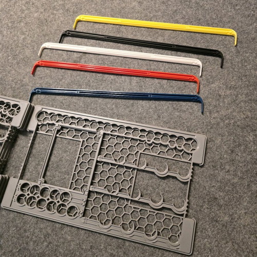 Cthulu Death May Die player dashboard 3D printed new, set of 5 gray with colorful card holders