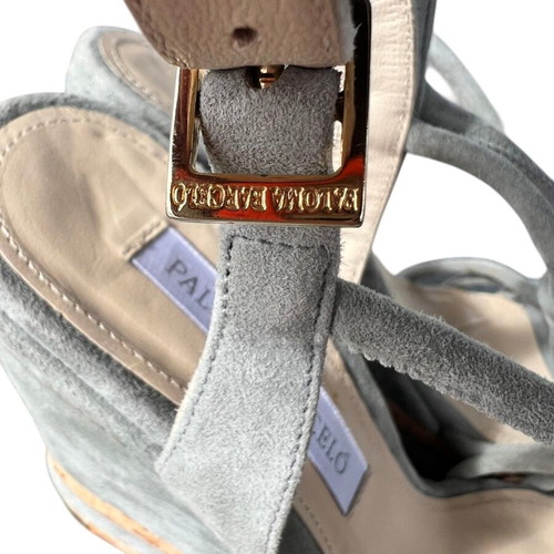 Paloma Barcelò women's suede wedge sandals EU41