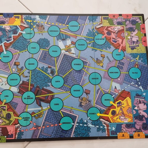 Top Secret board game used, vintage spy strategy by Alex Randolph