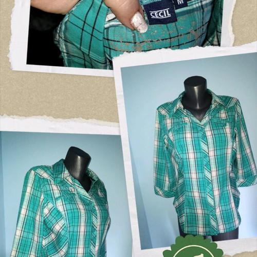 Cecil women's elastic shirt like new, size M to 2XL