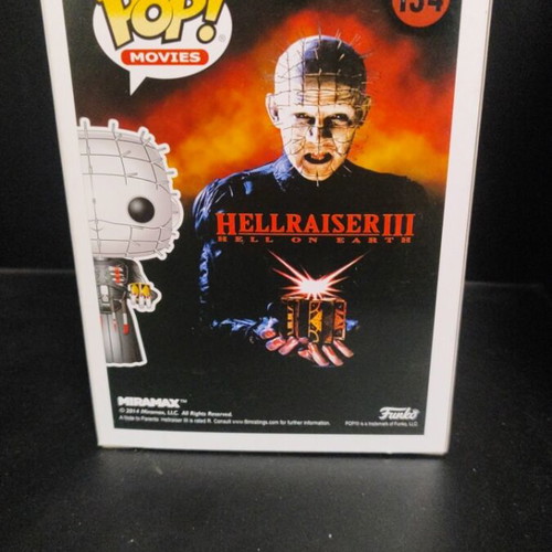Funko Pop Hellraiser 134 Pinhead like new