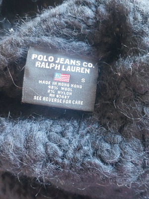 Polo Jeans Co. Ralph Lauren black pullover new