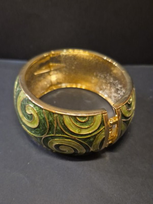 Βραχιόλι από μέταλλο και σμάλτο καινούργιο, πανέμορφο