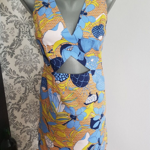 Zara summer dress like new, size S 36, colorful