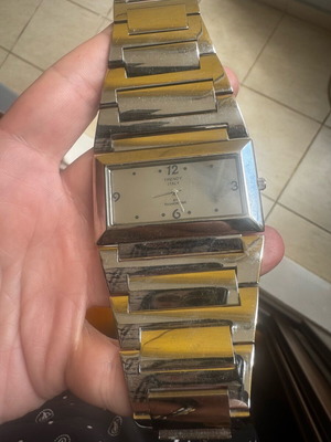 Women's watch like a bracelet stainless steel like new